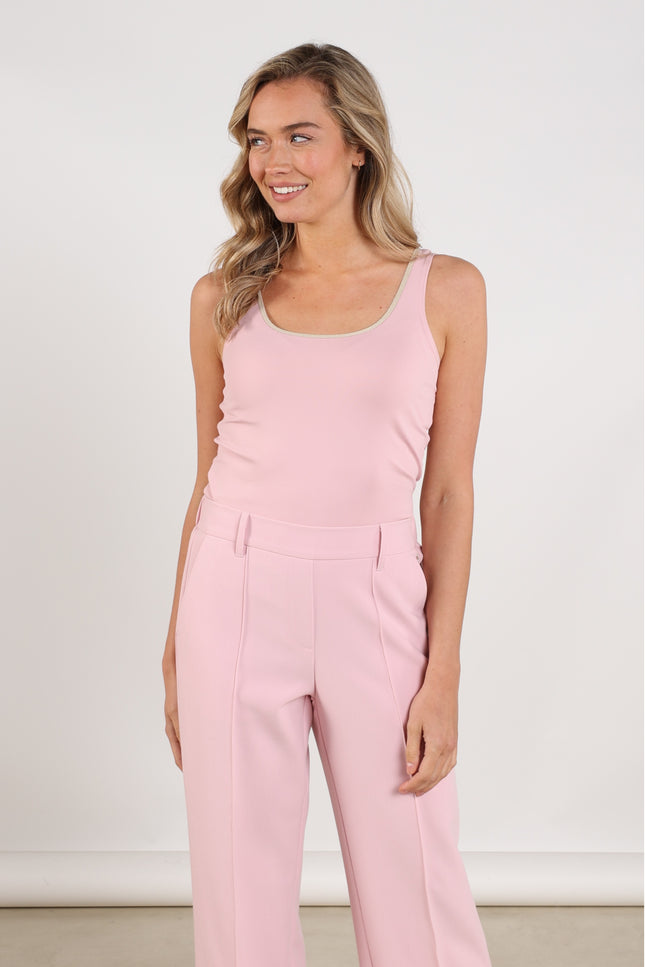 Nukus Singlet Juba Blush Gold NKS01186 Stretchshop.nl