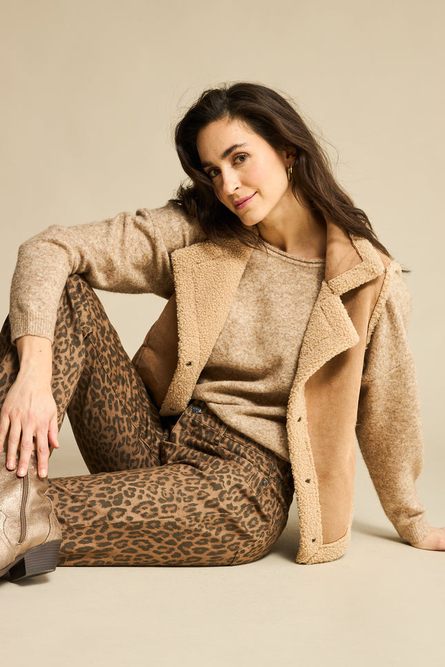 Vest Teddy Almond SRB4578