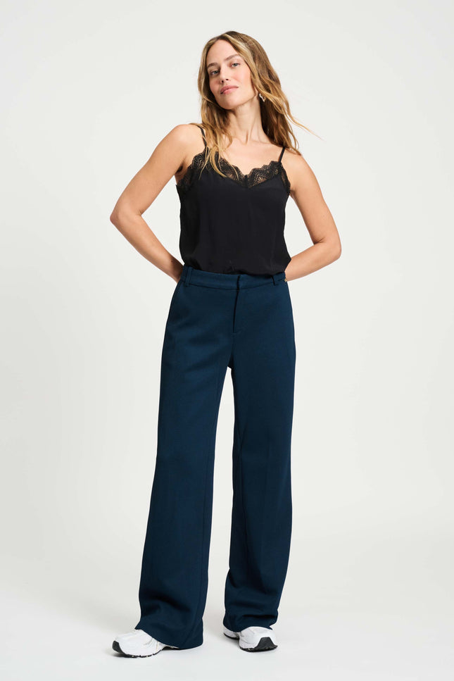 POM Amsterdam Broek Lara Eternal Blue SP9012 Stretchshop.nl