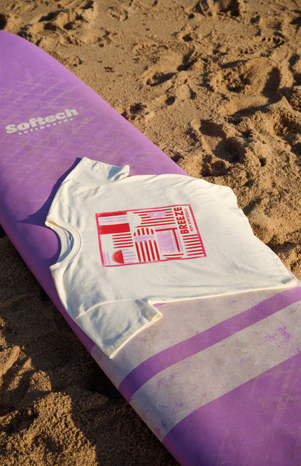 POM Amsterdam T-shirt Breeze White SP9574 Stretchshop.nl