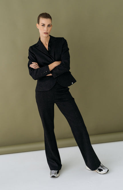 Zizo Blazer Prudie Black Stretchshop.nl