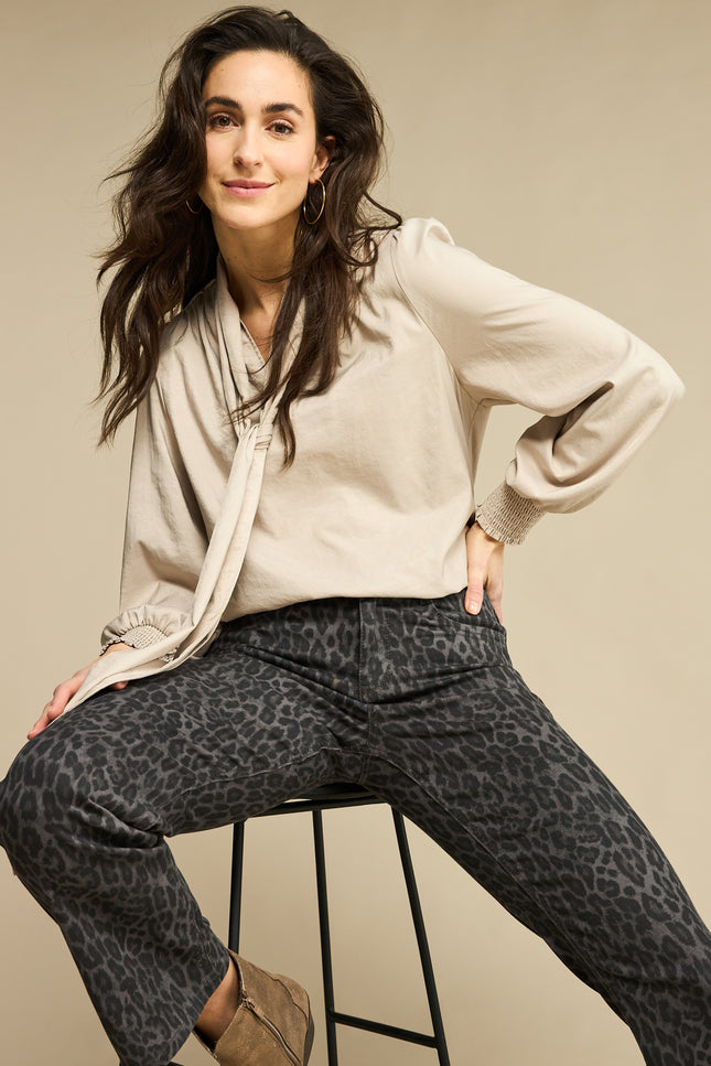 Broek Kim Leopard Lava SRB4716A L32