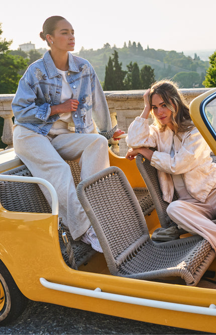 Jacket Artwork Light Jeans BI SP26.12008