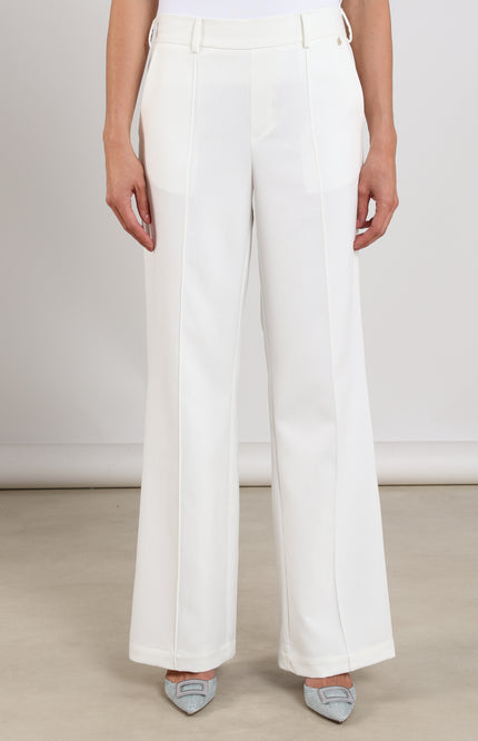 Nukus Broek Jill Offwhite NKS09068 Stretchshop.nl