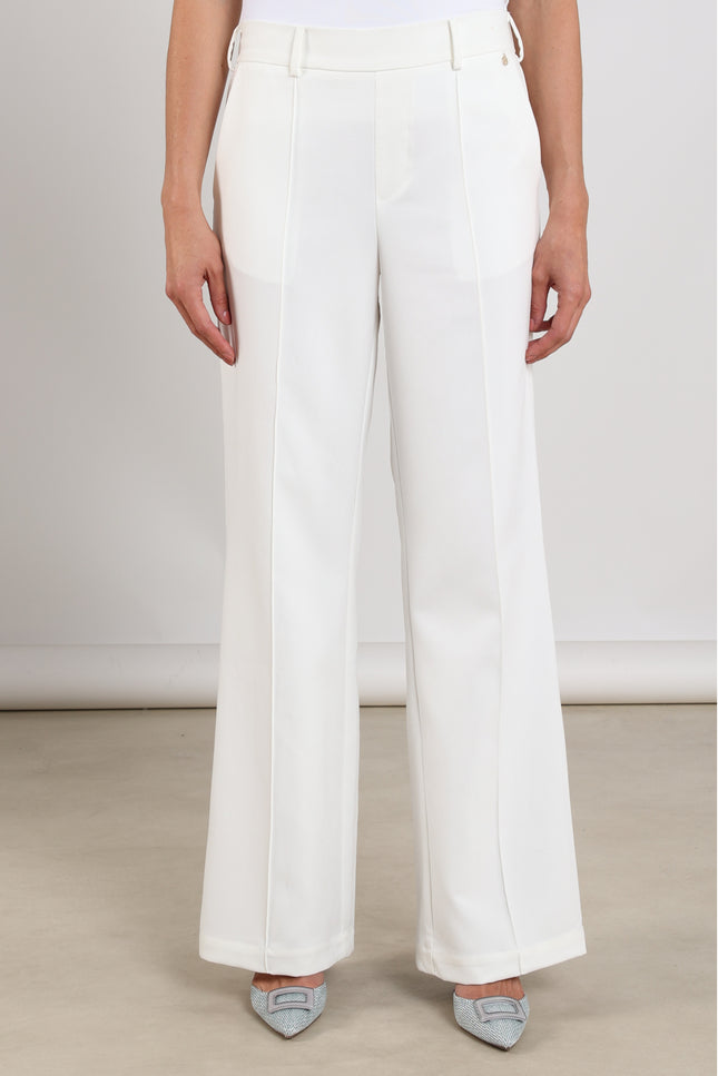 Nukus Broek Jill Offwhite NKS09068 Stretchshop.nl
