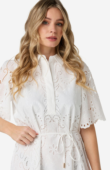 Jurk danya perla white