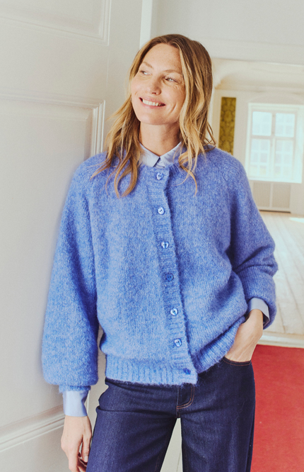 Vest Fqlouisa Wedgewood Melange 202236