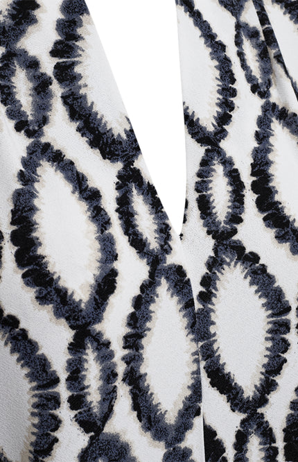 Freequent Jurk Fqfloi Brilliant White Black 208036 Stretchshop.nl