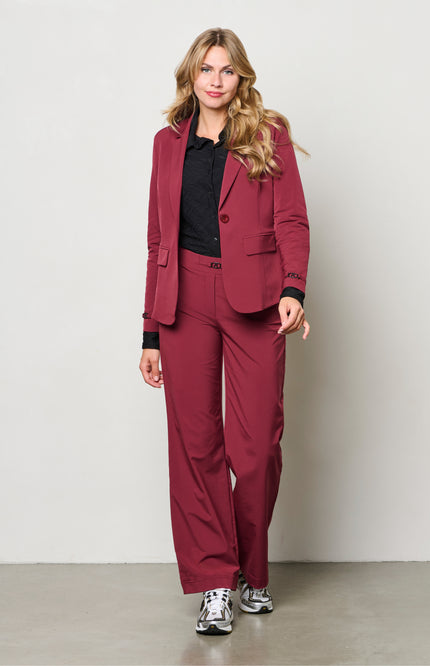 Travel Broek Perrine Wine Red PA378