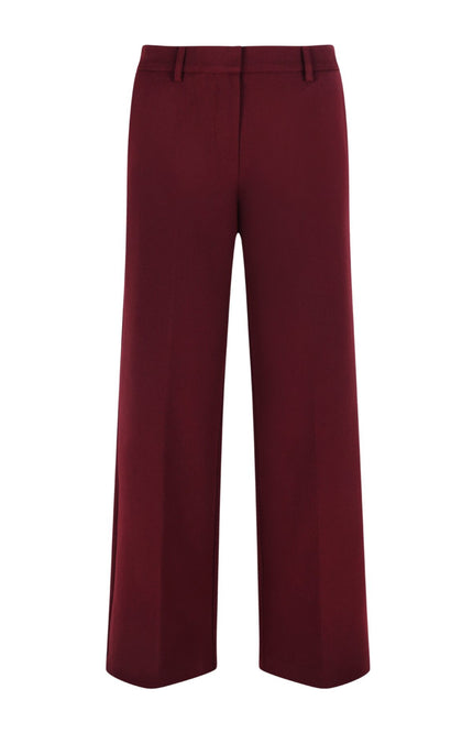 Broek Beau Burgundy