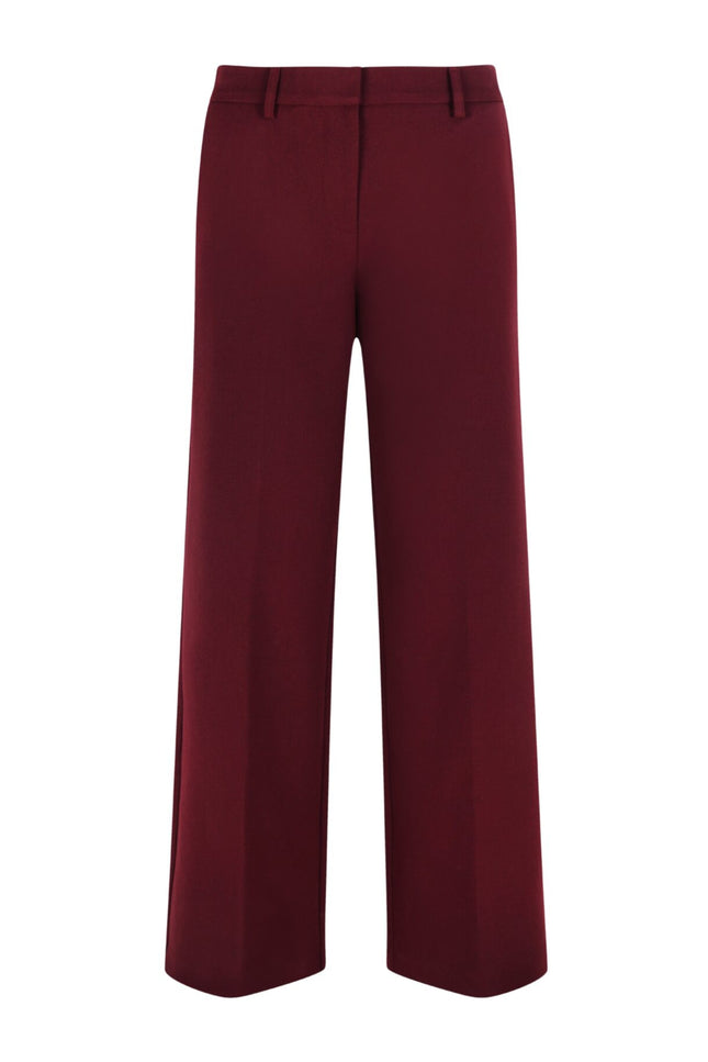 Broek Beau Burgundy