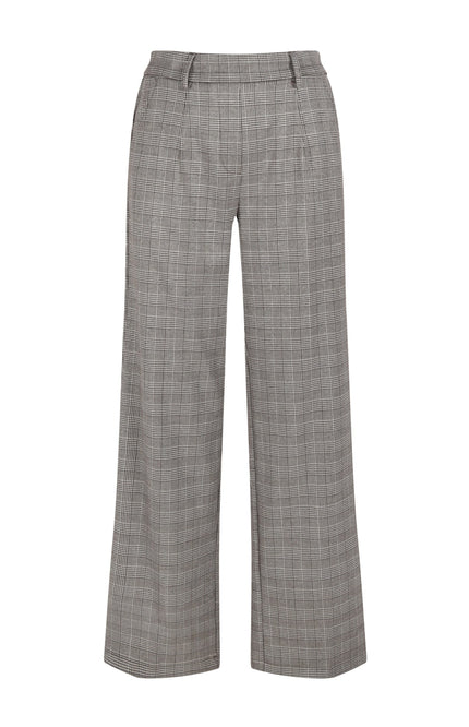 Broek Iris Checkers Brown