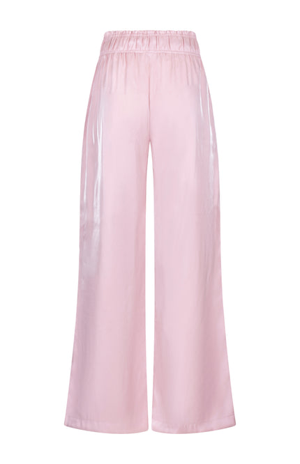Nukus Broek Rubi Shiny Blush NKS09059 Stretchshop.nl
