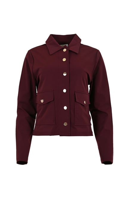 Travel Jacket Darlijn Plum