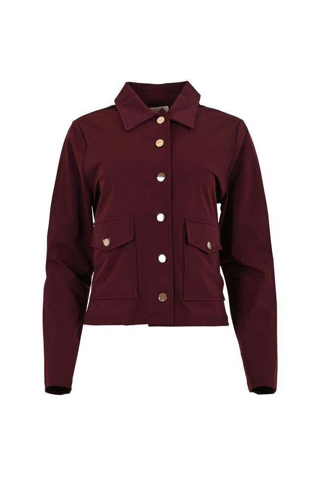 Travel Jacket Darlijn Plum