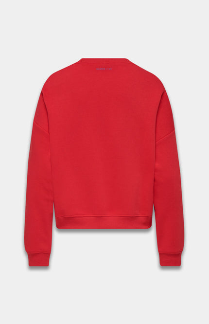 Sweater Rootedinreality Racing Red AW25Y509