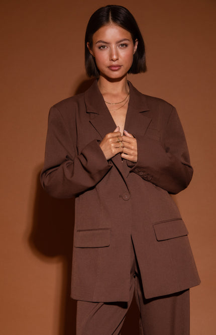 Blazer Puck Brown