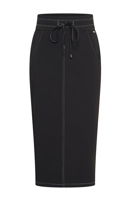 Bonded Travel Rok Denim Print Black 202684