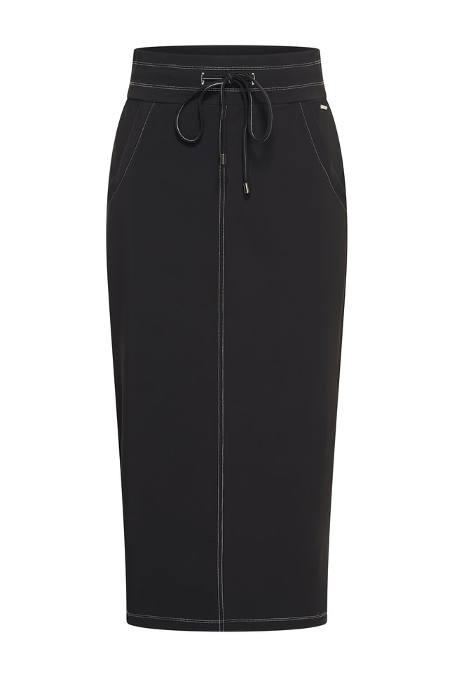 Bonded Travel Rok Denim Print Black 202684