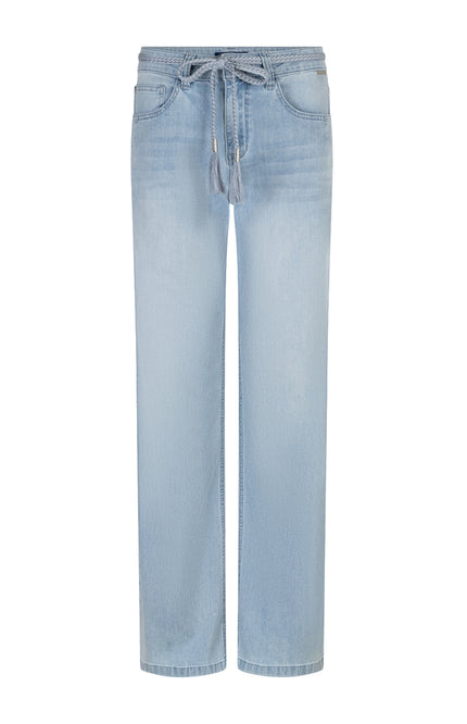 Red Button Broek Colette Belt White Bleach SRB4848 L33 Stretchshop.nl