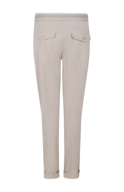 Zoso Travel Broek Eve Sand Stone 261 Stretchshop.nl