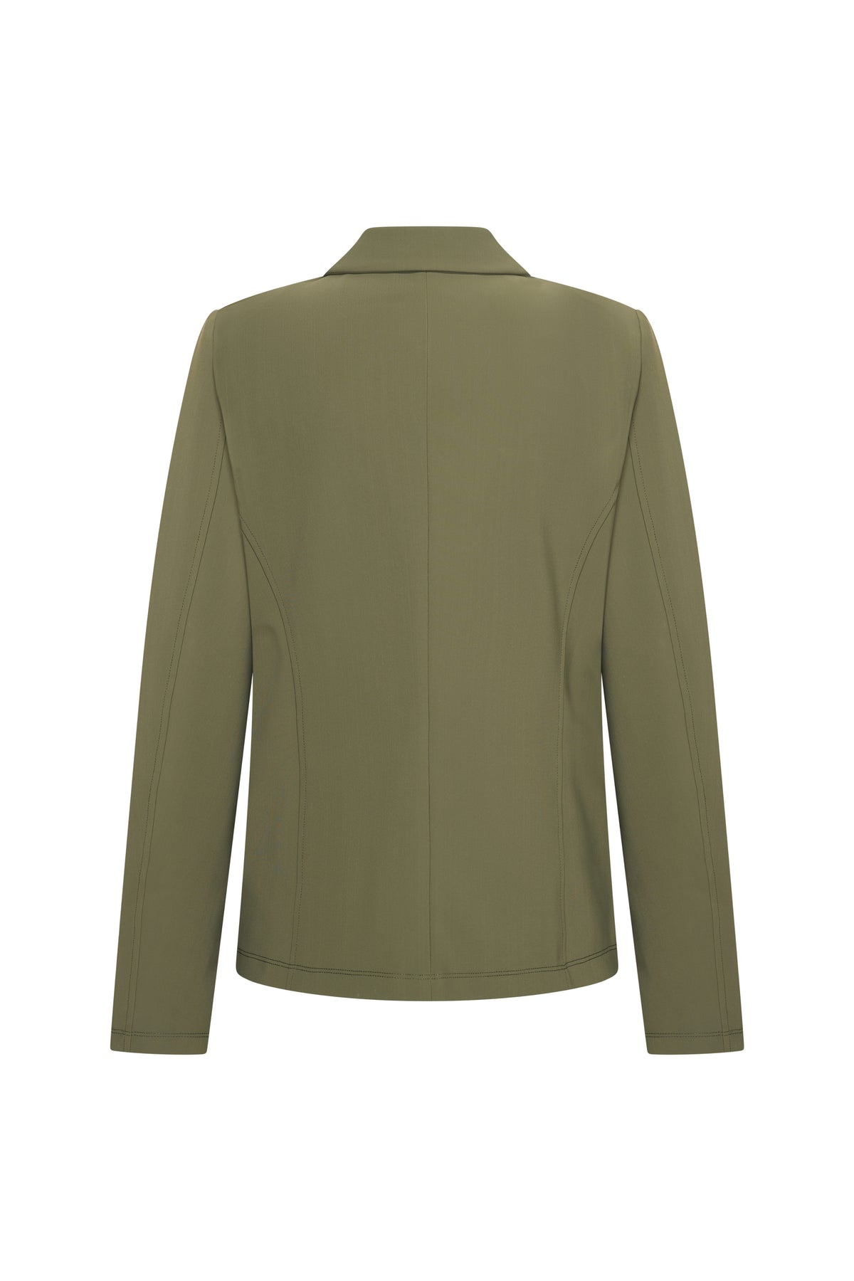 Mi Piace bonded reistas blazer in diepe kleur, stijlvolle travel blazer met moderne pasvorm en duurzame stof.