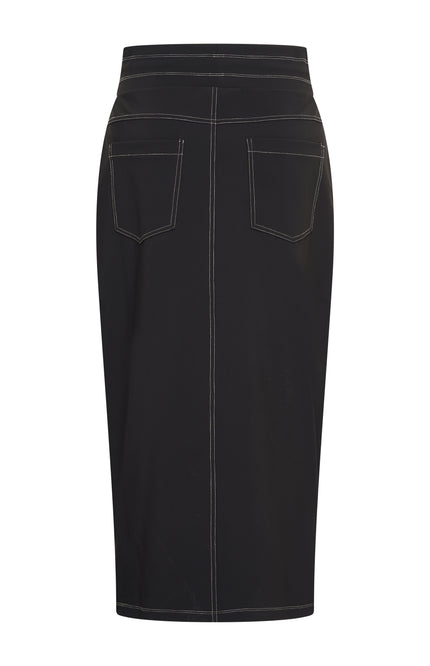 Bonded Travel Rok Denim Print Black 202684