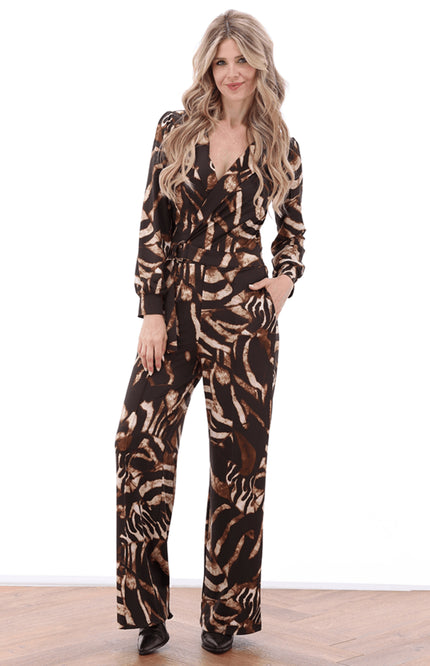 K-design Jumpsuit Met Design B200-P028 Stretchshop.nl