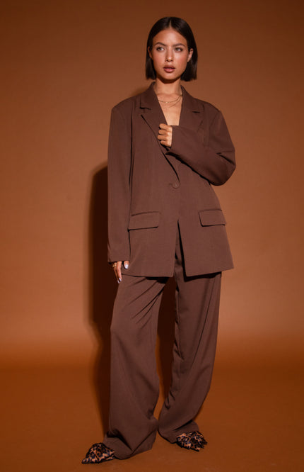 Blazer Puck Brown