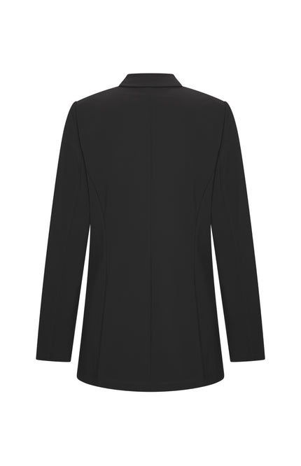 Bonded Travel Blazer Black 202634