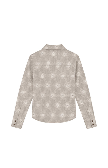 Blouse Fallon Striped Coffee