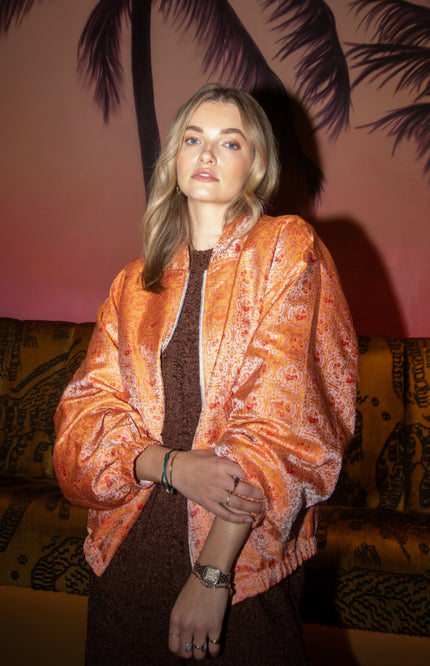 Bomber Alice Multi Print