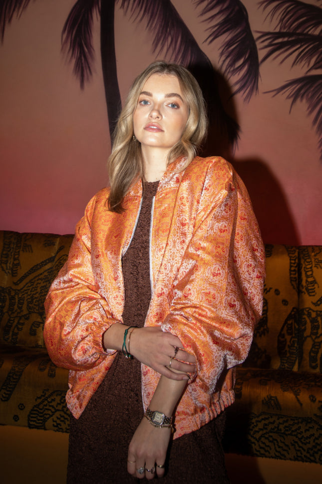 Bomber Alice Multi Print