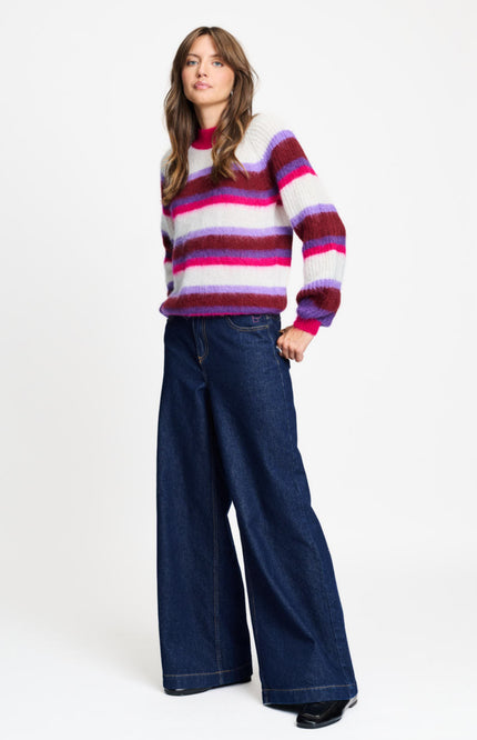 Trui Faye Striped Red SP9761