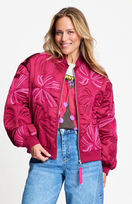 Jacket Ashley Embroidery Bows SP9745