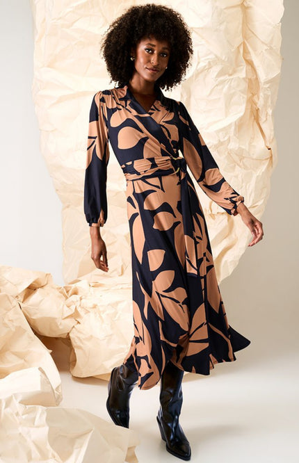 Jurk Crossover Met Design B118-P011