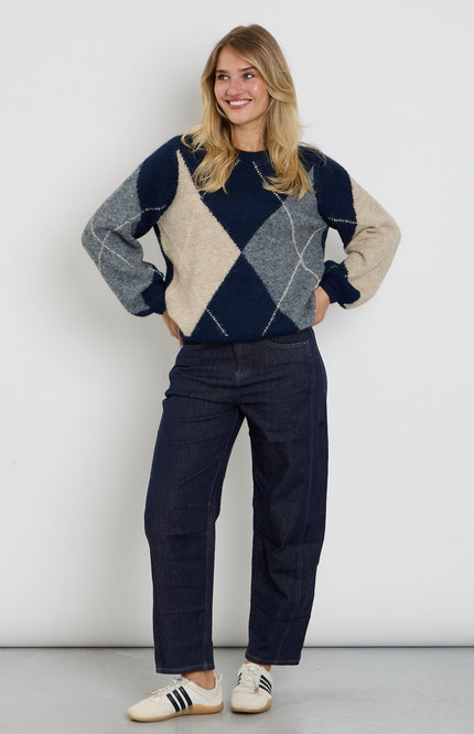 Broek Cayla Dark Blue SRB5091 L28
