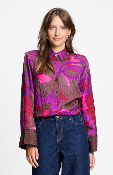 Blouse Alex Colourful Bows SP9729