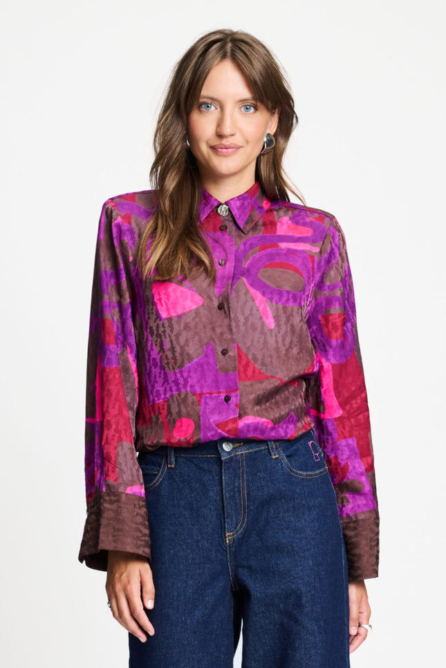 Blouse Alex Colourful Bows SP9729
