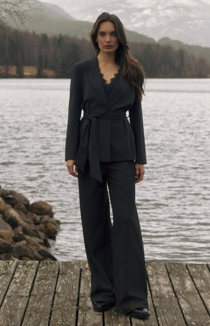 Broek Chelsea Tweed Dark Grey L14.301.3639