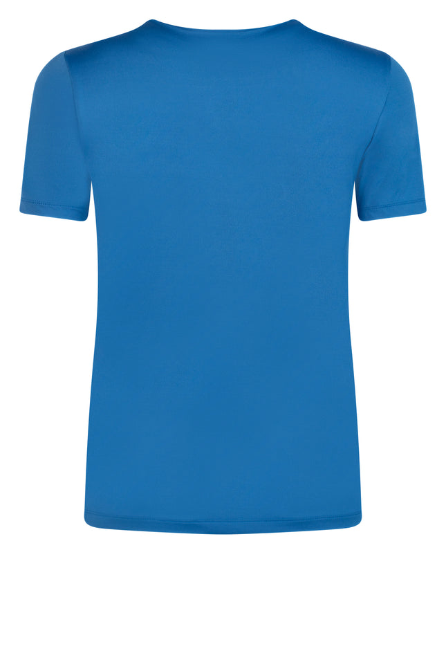 Zoso Travel t-shirt rachel strong blue 242 Stretchshop.nl