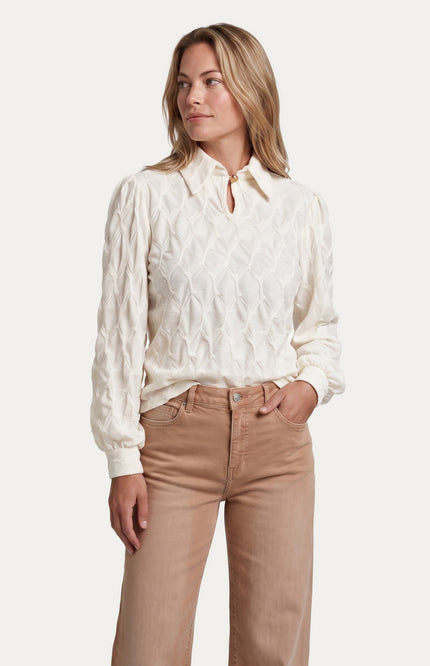 Top Lucasta Wool White