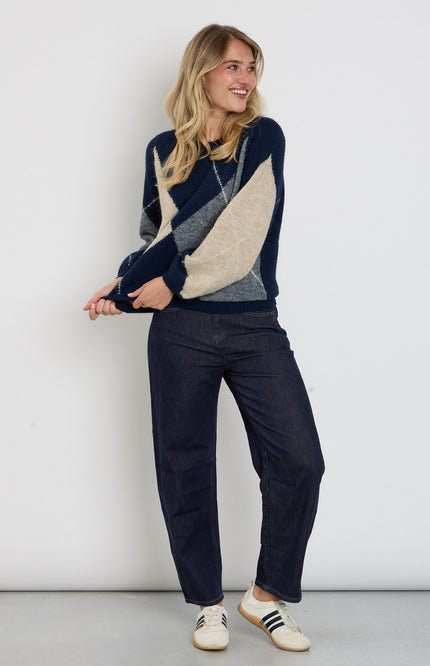 Broek Cayla Dark Blue SRB5091 L28