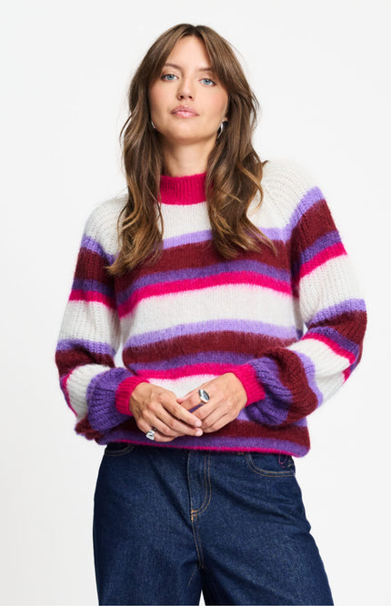 Trui Faye Striped Red SP9761