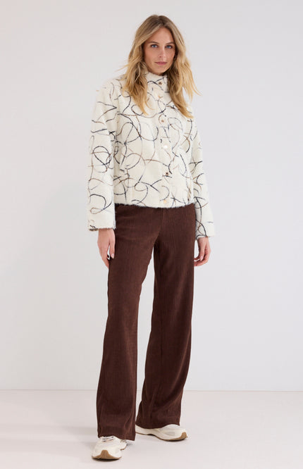 Jacket Graphic Teddy Snow C43-21-801
