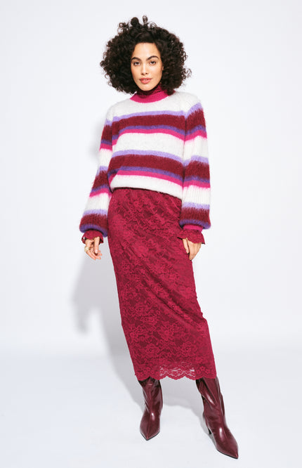 Trui Faye Striped Red SP9761