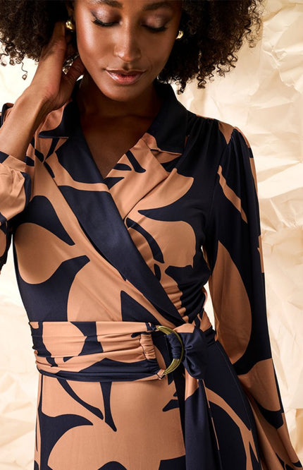 Jurk Crossover Met Design B118-P011