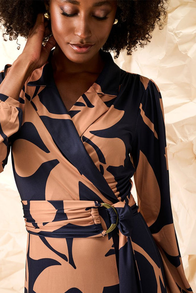 Jurk Crossover Met Design B118-P011