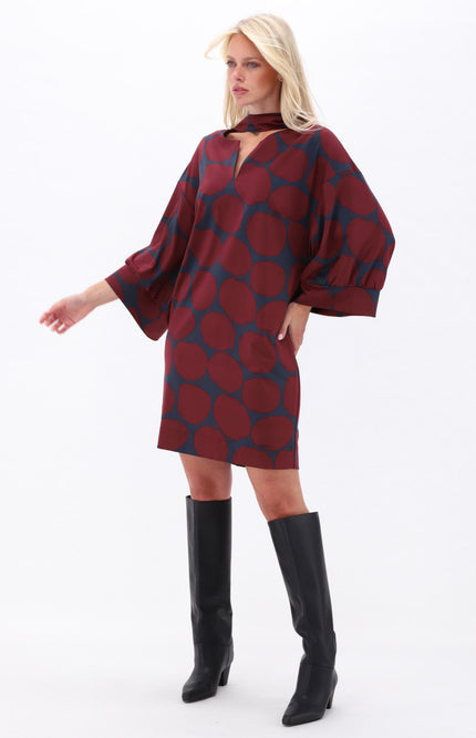 Jurk Sjaaltje Met Print D117-P150