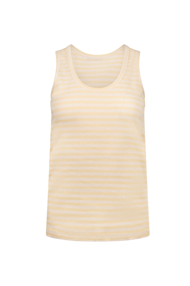 Nukus Singlet Steffie Offwhite Sun NKS01169 Stretchshop.nl